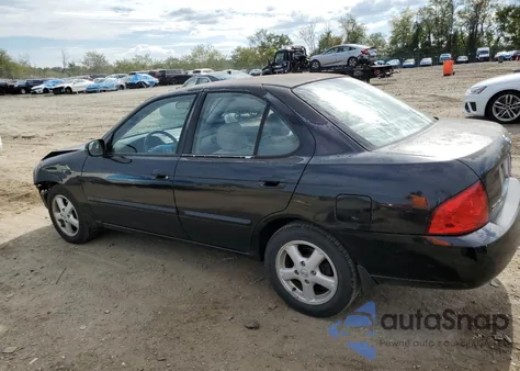2004 Nissan Sentra 2.5S z USA, uszkodzony, nr VIN 3N1AB51A04L736886